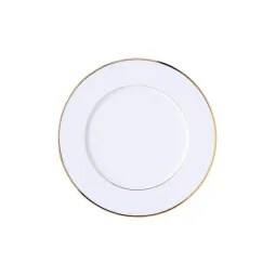 Assiette plate dorée 26cm