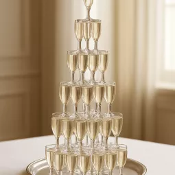 Cascade pour flûtes à Champagne
