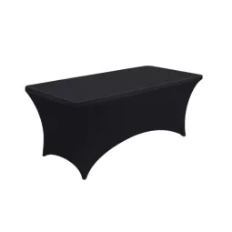Housse de table noire