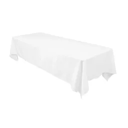NAPPE RECTANGULAIRE  BLANCHE 350X 225 CM