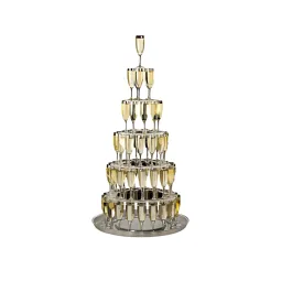 Cascade pour flûtes à Champagne