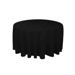 Nappe ronde 240 cm Noire