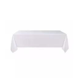 Nappe rectangulaire blanche